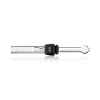 GRAV® | 4" Glass Blunt W/ Silicone Grommet - Black