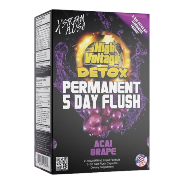 High Voltage | Detox Permanent 5 Day Flush [ 2X 16oz + Capsules ] - Image 6