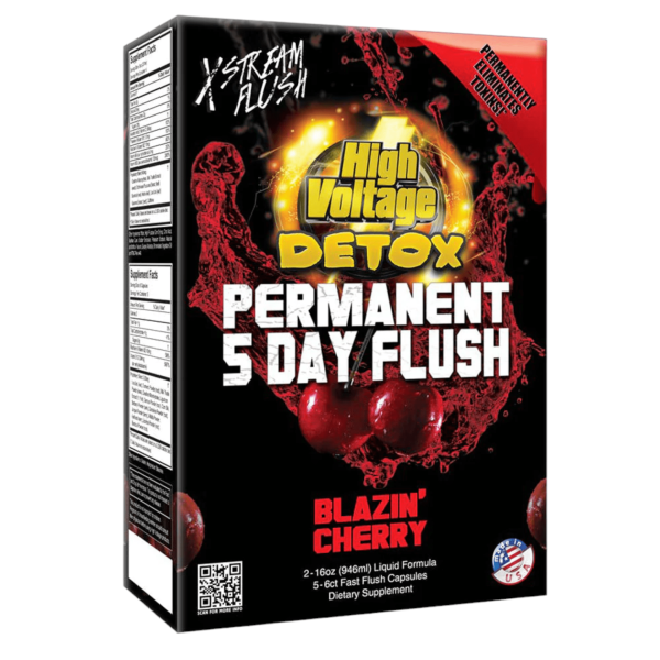 High Voltage | Detox Permanent 5 Day Flush [ 2X 16oz + Capsules ] - Image 4