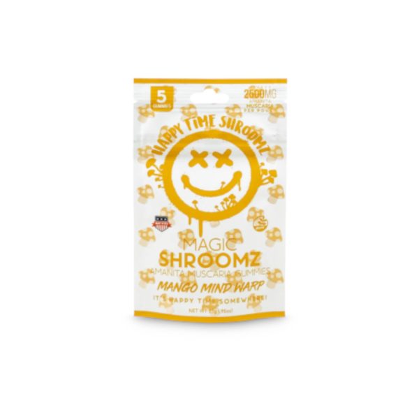 Happy Time Shroomz| Mushroom Gummies  2500 MG | 5 Pack - Image 3