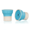 Hookain - Popo Phunnel Hookah Bowl - Coral Blue