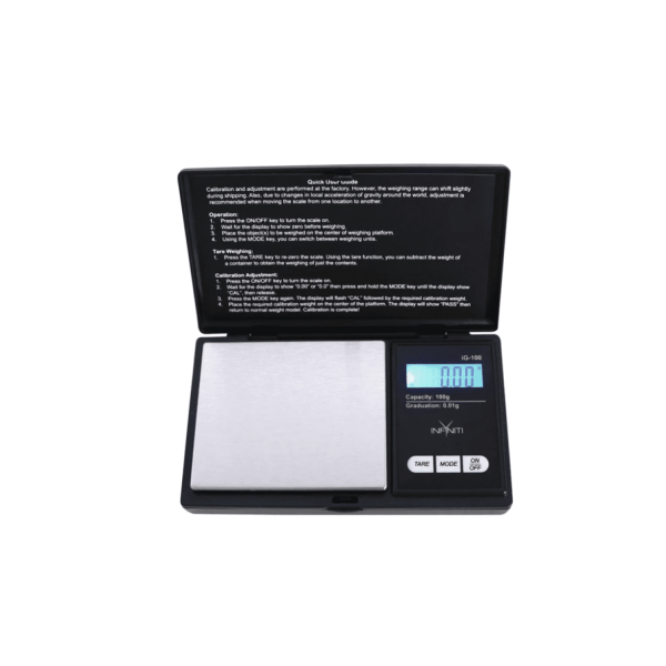 Infyniti Scales | G Force Digital Pocket Scale | 100g x 0.01g
