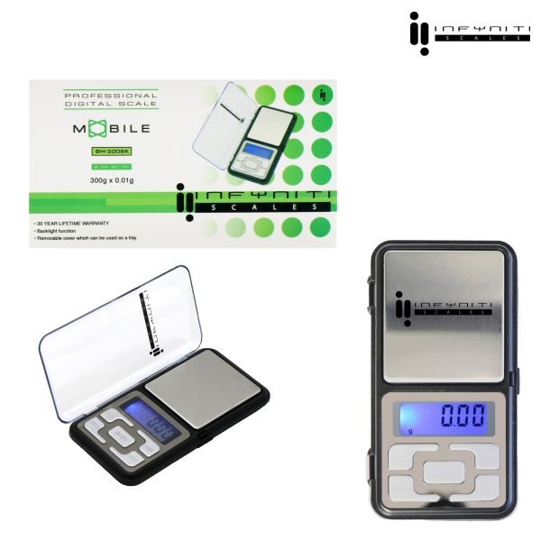 Infyniti Scales | Mobile Digital Pocket Scale | 300g x 0.01g - Image 2