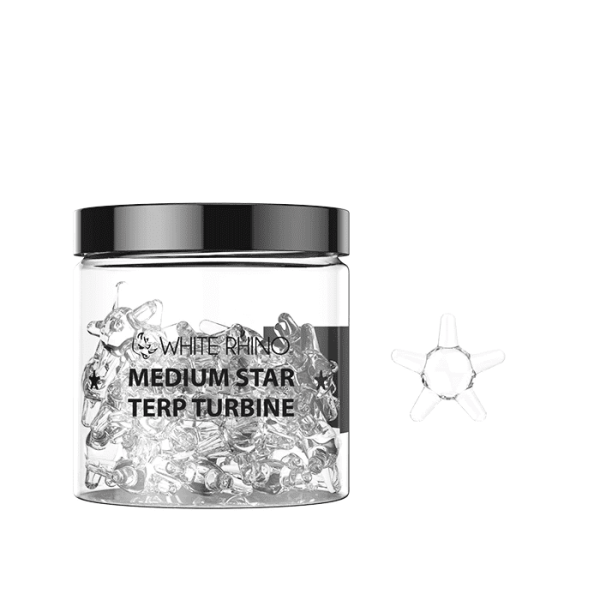 Jar of 25 - White Rhino - Terp Turbine