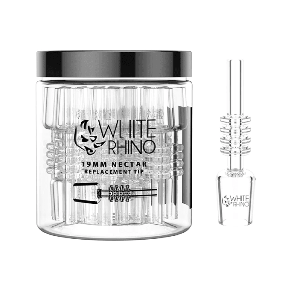 Jar of 30 - White Rhino - Nectar Replacement Tips - Image 2