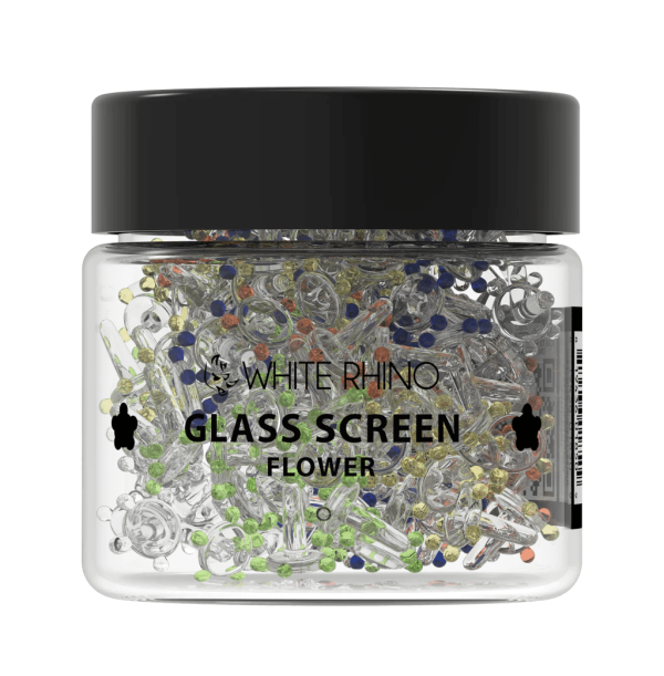 Jar of 400 - White Rhino - Glass Screen