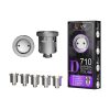 Lookah | 710 Quartz Replacement Coils | 5pk - Dual Hole Quartz (Type D)