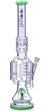 Lookah | Platinum Thick Base 4 Cylinder Perc | 20" - Image 2