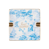 Loose Leaf | Porcelain Ashtray - Blue Tiger [ 5" x 5" ]
