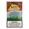 Loose Leaf |  Wraps | 5 Pack  [ Box of 8 ] - Natural Dark Leaf