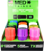 MedTainer Storage Container w/ Built-In Grinder - Image 2