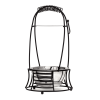 MYA Hookah | Charcoal Basket - Small, Silver