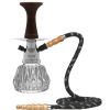 MYA Hookah | Heera  9" - Black