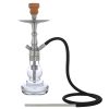 MYA Hookah | Mini Robusto 500-S  22" - Stainless Steel - Silver
