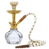 MYA Hookah | Vento Silver 13" - Clear