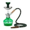 MYA Hookah | Vento Silver 13" - Olive Green