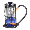 MYA Round Black Cage Hookah - Assortment