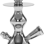 MYA Round Silver Cage 726 QT Hookah