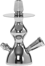 MYA Round Silver Cage 726 QT Hookah - Image 2