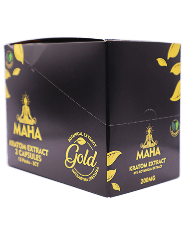 Maha Kratom | Gold Extract Capsules - Image 2