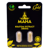 Maha Kratom | Gold Extract Capsules - [ Single ], 2 Capsules