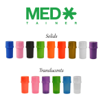 MedTainer Storage Container w/ Built-In Grinder