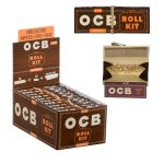 OCB | Virgin Unbleached Roll Kit Papers + Tips - Image 7