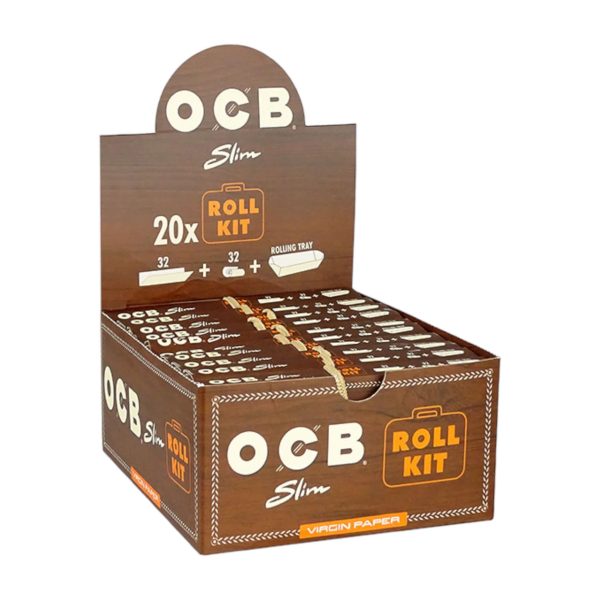 OCB | Virgin Unbleached Roll Kit Papers + Tips - Image 9