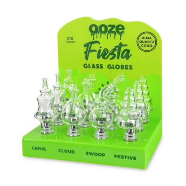 Display of 12  | Ooze |  Fiesta Globe 510 Dab Attachment - Image 3