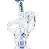 Ooze | Mini Recycler Dab Rig - Swell, Ultra Marine