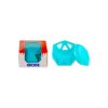 Ooze | Geode Silicone Glass Wax Container | - Aqua Teal