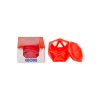 Ooze | Geode Silicone Glass Wax Container | - Scarlet Red