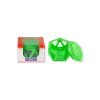 Ooze | Geode Silicone Glass Wax Container | - Slime Green