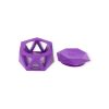 Ooze | Geode Silicone Glass Wax Container | - Ultra Purple