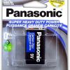 Panasonic | Super Heavy Duty Batteries - 9V - 1, [ Box of 12 ]