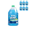 Peak | Windshield Washer Fluid | 1 Gallon - Summer Blend, [ Case of 6 ]