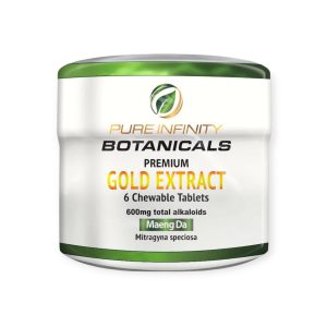 Pure Infinity Botanicals | Kratom Extract Chewable Tablets | Maeng Da
