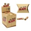 RAW | Tips Pre Rolled - Slims, 21 CT, [ Box of 20 ]