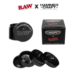RAW X Hammercraft | Aluminum Grinder | 4 Part