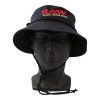 RAW | Smokermans Bucket Hat - Black, Medium (Quarter Size)