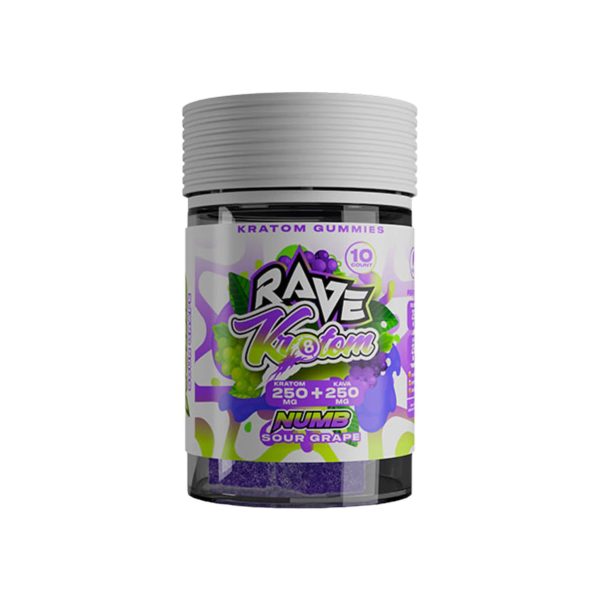 Rave Kratom | Target Gummies - 10CT - Image 5