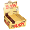 RAW | Rolling Papers | - Classic, King Size Supreme, [ Box of 50 ]