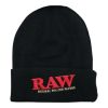 RAW | Winter Beanie Hat - Black