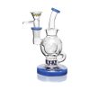 SYFY Mini Moon Ball Dab Rig - Blue