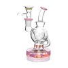 SYFY Mini Moon Ball Dab Rig - Pink