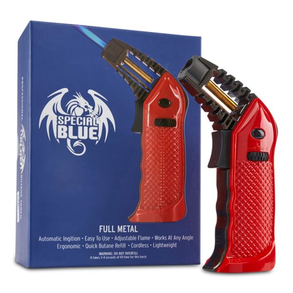 Special Blue Full Metal - Torch Lighter - Image 9