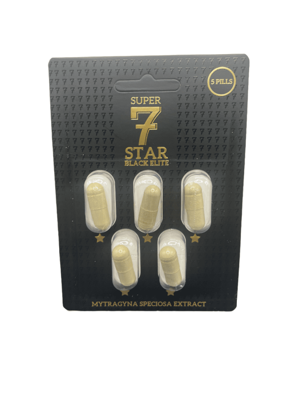 Super 7 Star Kratom Capsules - Image 14