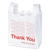 TY | Plastic  Shopping Bags - 8inch (1/10), White