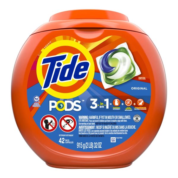 Tide | Laundry Detergent | Pods 42ct Jar - Image 2