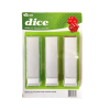 Turtle Nose | Acrylic Clear Dice  [ 48 Count Display ]